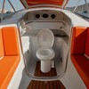 Yescom 20" High Elongated RV Camper Toilet Gravity Flush - 2 of 4