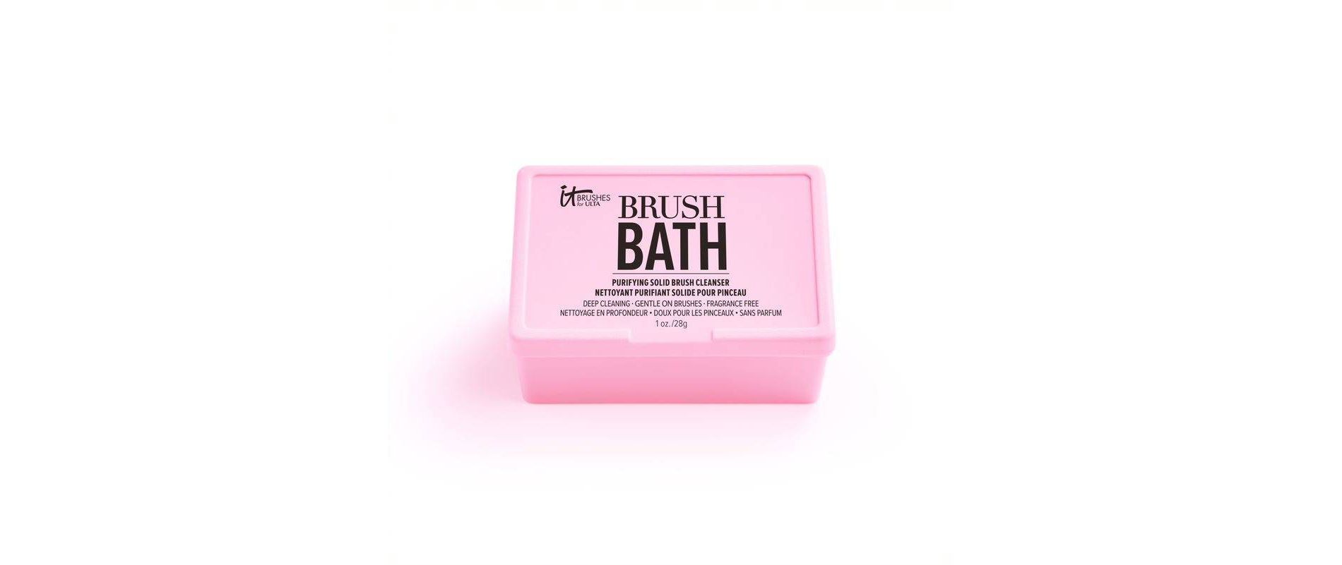 IT Cosmetics Brushes for Ulta Brush Bath Purifying Solid Brush Cleanser - 1oz - Ulta Beauty
