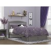 AFI Furnishings Warren Platform Bed F with Foot Drawer AG - 2 of 4