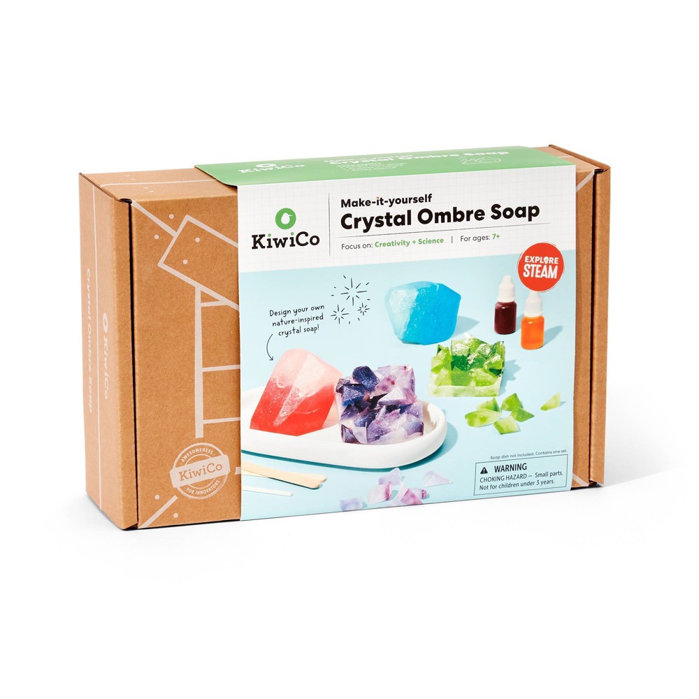 KiwiCo Crystal Ombre Soapmaking