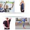 Link Active Resistance Exercise Bands for Home Fitness Stretching, Strength Training, Pilates Flex Bands and Home Workouts  Set of 5 - 3 of 4