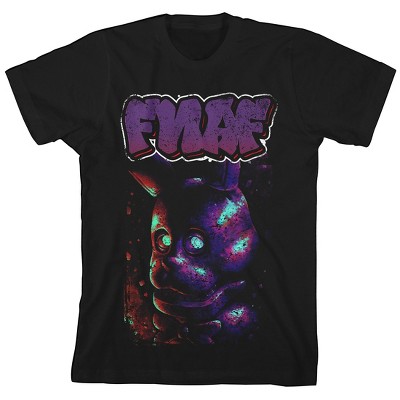 Five Nights At Freddy's Hard Mode Bonnie Crew Neck Short Sleeve Boy's ...