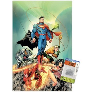 Trends International DC Comics - Justice League of America - Unite Unframed Wall Poster Prints - 1 of 4