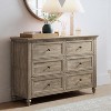 Benedikt 54" Wide 6 Drawer Dresser for Bedroom with Storage |  ARTFUL LIVING DESIGN - 2 of 4