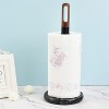 SharpChef Countertop Marble Paper Towel Holder, Acacia Wood, Rust Proof, Fits Most Size Paper Roll - 2 of 4