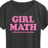 Women's - Instant Message - Girl Math Delusion Short Sleeve Graphic T-Shirt - 2 of 4