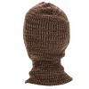 MUK LUKS Quietwear Unisex Knit and Fleece Patented Mask, Adventure Grey, One Size Fits Most - 2 of 2