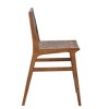 Faux Leather Woven Counter Stool 24"H - 4 of 4