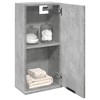 CLIHOME Modern 26.4" H Wall-Mounted Bathroom Storage Cabinet Engineered Wood Medium - 2 of 4