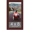 PosterPalooza | Panoramic Classic Modern Brown Frame - UV Acrylic, Foam Board Backing, Hanging Hardware - 3 of 4