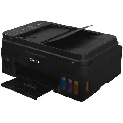 Canon PIXMA G4210 Inkjet Multifunction Printer - Color - Copier/Fax/Printer/Scanner - 4800 x 1200 dpi Print - 600 dpi Optical Scan - Wireless LAN