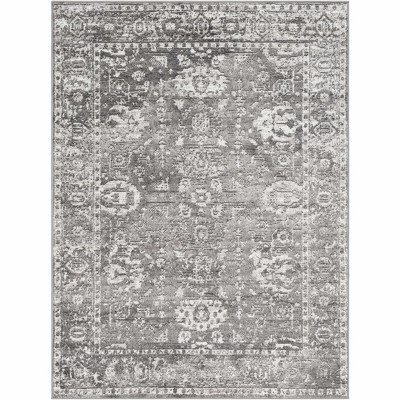 Hauteloom Tripp Distressed Gray Rug