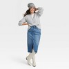 Women's Cable Lurex Cardigan - Universal Thread™ - image 3 of 3