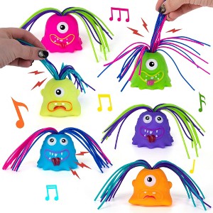ArtCreativity Hair Pulling Screaming Monster Fidget Toys (Set of 6) - 1 of 4