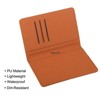 Unique Bargains PU Leather Travel Document Organizer Card Wallet with Elastic Strap 5.8"x3.9" - 3 of 3