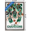Trends International NBA Boston Celtics - 2024 NBA Finals Champions Framed Wall Poster Prints - 3 of 4