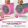Medium Firm PE Foam Roller 12, 18, 24, 36 inch - Premium Two-Layer PE for Back Pain Relief, Deep Tissue, Legs Massage, Physical Therapy - 4 of 4