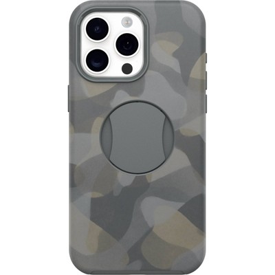 OtterBox Apple iPhone 15 Pro Max Symmetry Series Sleek Grip Case for MagSafe - Iron Camo