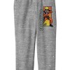 Naruto Classic Naruto Ninjutsu Stance Men's Athletic Heather Sweatpants - 2 of 3