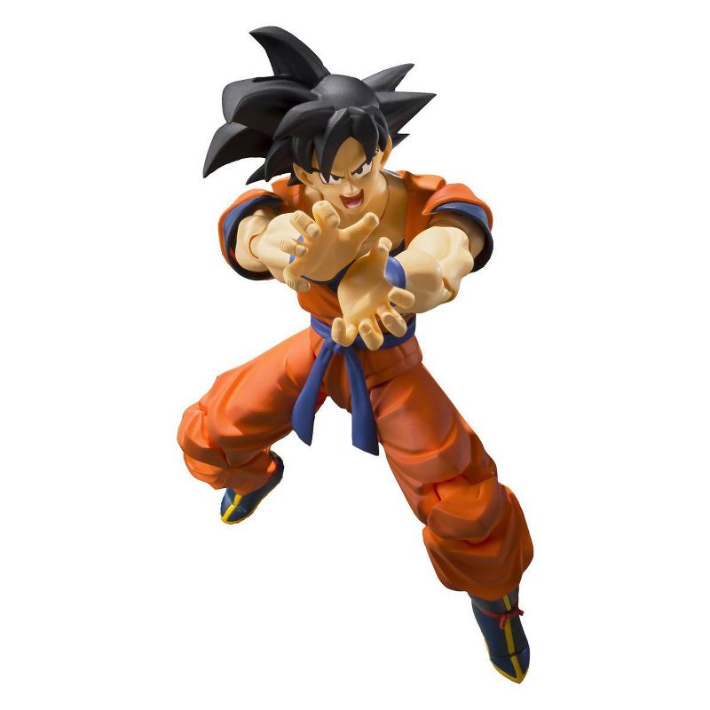 Dragon Ball Super S.H. Figuarts Son Goku: A Saiyan Raised on Earth &#34;Dragon Ball Super&#34; Action Figure, 2 of 5