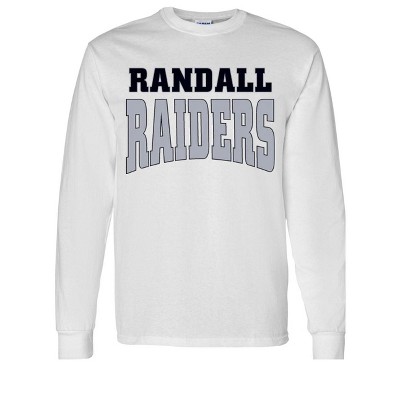 Adult Randall High School Raiders Name Essential Long Sleeve T