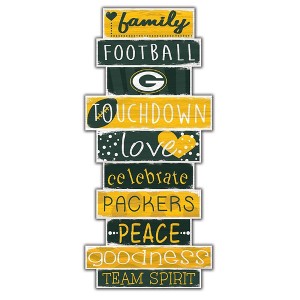 NFL Green Bay Packers 24" Celebrations Stack Sign - 1 of 3