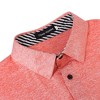 Mens Golf Shirt Moisture Wicking Quick-Dry Short Sleeve Casual Polo Shirts for Men - 4 of 4