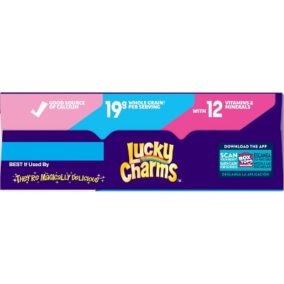 Lucky Charms K-Pop Family Size Breakfast Cereal - 18.6oz