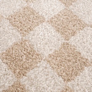 Hauteloom Canika Checkered Cream Washable Area Rug - 1 of 4