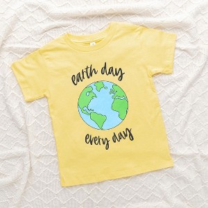 The Juniper Shop Earth Day Every Day Toddler Short Sleeve Tee - 1 of 2