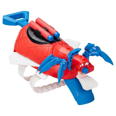 Marvel spider-man - super arachno -moto avec figurine spider-man