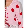 Women's Lover Cropped Cardigan - Baevely by Wellmade - 4 of 4