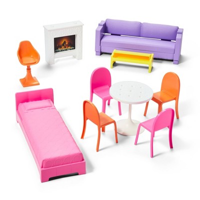 barbie couch set