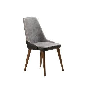 Decorotika,Diva Chair-Anthracite & Black (1pcs) - 1 of 4
