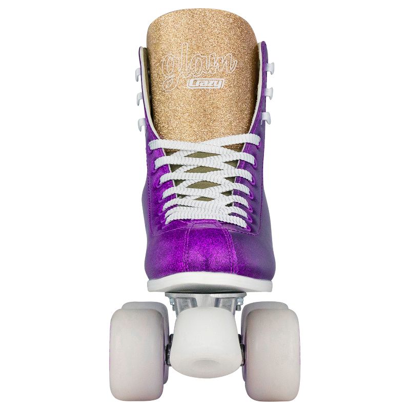 Crazy Skates Glam Roller Skates For Women And Girls - Dazzling Glitter Sparkle Quad Skates, 3 of 8