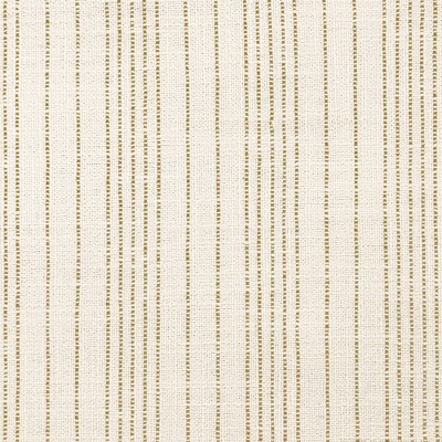 Cream Pinstripe Tufted Square Storage Ottoman with Wood Legs