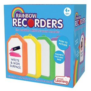 Junior Learning® Magnetic Rainbow Recorders, Set of 4 - 1 of 4