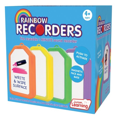 Junior Learning Magnetic Rainbow Recorders, Set of 4 - image 1 of 4