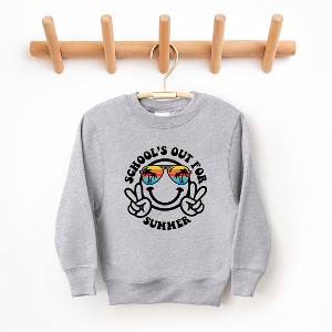 The Juniper Shop School's Out Smiley Face Youth Graphic Sweatshirt - 1 of 2