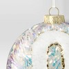 Christmas Monogram Plastic Tinsel Ball O - Wondershop™ - 3 of 3