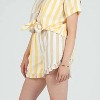 Women's Sunshine Stripe Shorts - LUCCA - 3 of 4