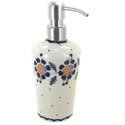 Blue Rose Polish Pottery B009 Manufaktura Soap Dispenser