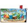 Briarwood Lane Mailbox Cover  - Standard Size - 5 O'clock Cocktails Summer For Summer Mailbox Cover - 3 of 3