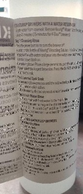 Keurig Descaling Solution : Target