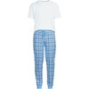 Lands' End Men's Knit Jersey Pajama Sleep Set - 3 of 3