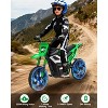24V Electric Dirt Bike with Rear Wheel Suspension,350w Electric Motorcycle Up to 13.67Mile/h - 4 of 4