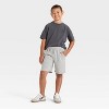 Boys' 'At the Knee' French Terry Pull-On Shorts - Cat & Jack™ - 3 of 3