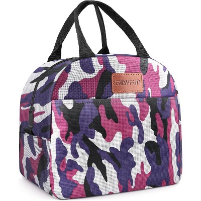 Lunch Bag for Women & Men Adult Insulated Lunch Box, Small Leakproof Cooler Food Lunch Containers Reusable High Capacity Lunch Tote Bags