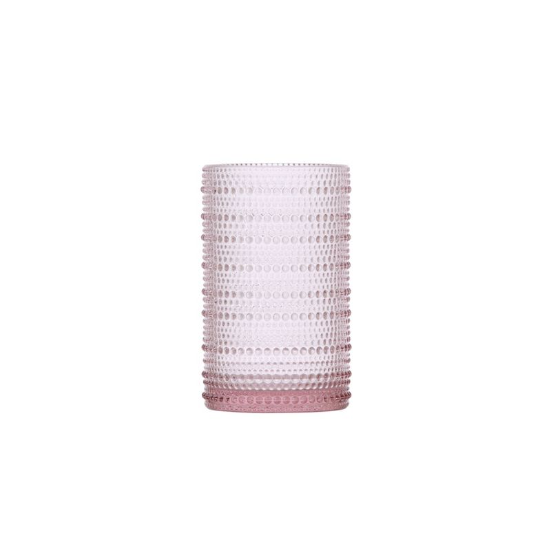 13oz 6pk Glass Jupiter Ice Beverage Glasses Pink - Fortessa Tableware Solutions, 1 of 4