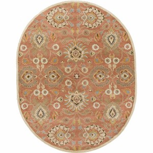 Hauteloom Conesus Burnt Orange 1112 Wool Area Rug - 1 of 4